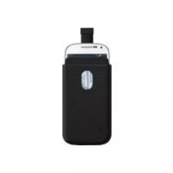 Linksys Belkin kabatas futrālis - mobilā tālruņa futrālis - melns - Samsung GALAXY S4 Mini (F8M638BTC00)