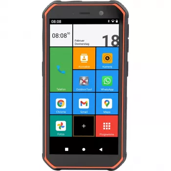 Viedtālrunis Olympia TREK 5,5 collas 3 GB 32 GB Melna Oranža