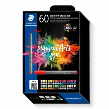Otu pildspalvu komplekts Staedtler Pigment Arts 60 gab.
