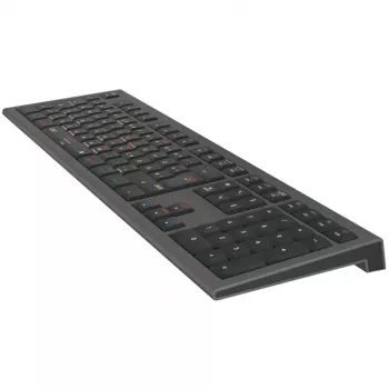 Logickeyboard LKB-OSX-A2M-DE tastatūra USB QWERTZ vācu melna (LKB-OSX-A2M-DE)