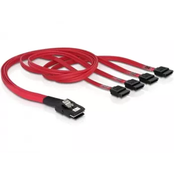 Delock - SATA-/SAS kabelis - 4 joslu - SATA (W) uz 36 PIN 4iMini MultiLane (M) - 50 cm (83057)