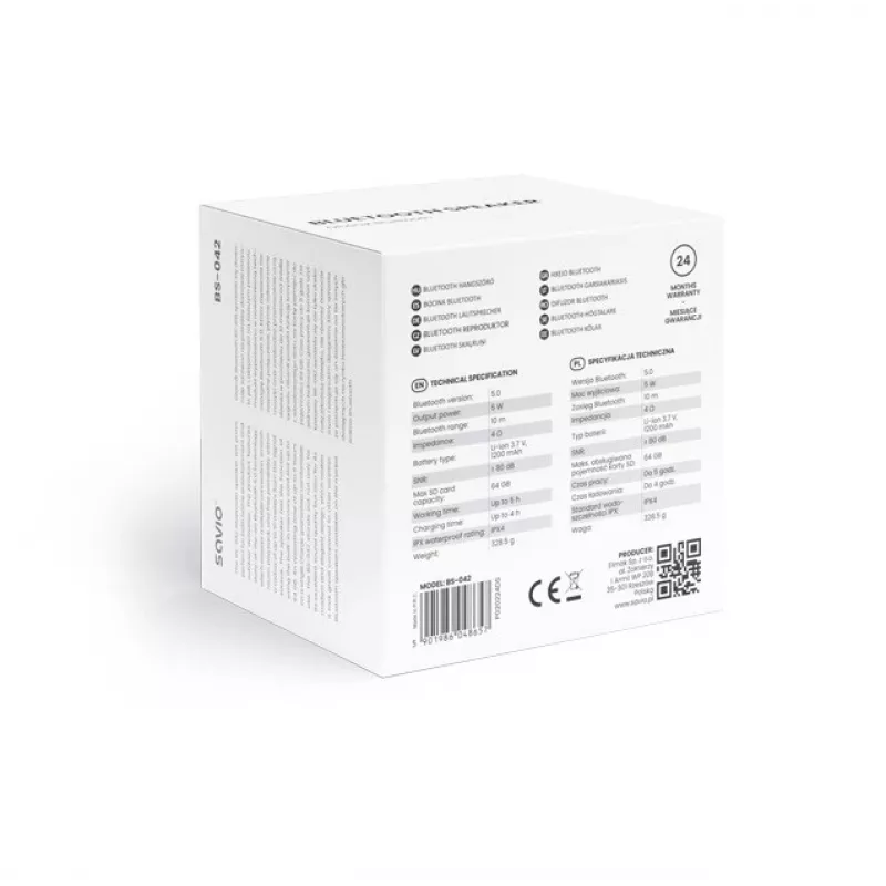 Savio BS-042 Bluetooth skaļrunis 5 W