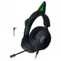 Vadu spēļu austiņas Razer Kraken Kitty V3 X — uz ausīm, ar integrētu mikrofonu