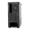 PC Case IBOX LUPUS 27 Midi Tower ATX, rūdīts stikls, RGB, 455×200×380 mm, atbalsta ATX, GPU līdz 32 cm