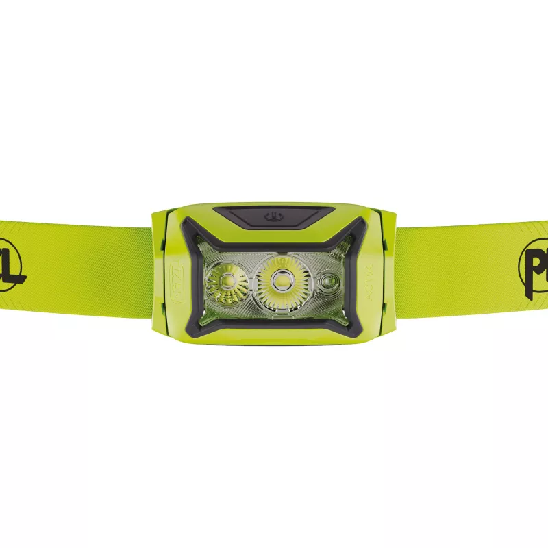 Galvas lukturītis Petzl Actik dzeltenā krāsā LED 100 lm IPX4 98 g