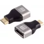 HDMI-C adapter ShiverPeaks 8K Metal — kompakts HDMI uz USB-C video adapteris, atbalsta 8K