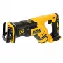 Virzuļzāģis DeWalt DCS367N 18V, gājiens 2.86 cm, griešanas dziļums kokā 30 cm / metālā 10 cm, svars 2.3 kg
