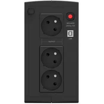 PowerWalker 10121071 nepārtrauktās barošanas avots (UPS) Line-Interactive 1 kVA 600 W 3 AC kontaktligzdas