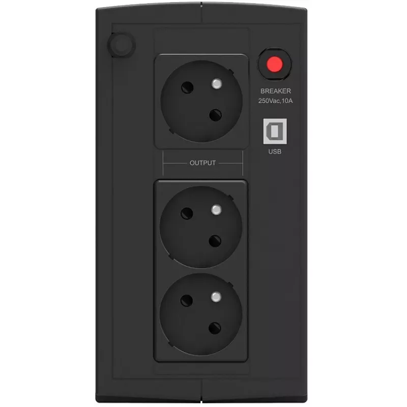 PowerWalker 10121071 nepārtrauktās barošanas avots (UPS) Line-Interactive 1 kVA 600 W 3 AC kontaktligzdas