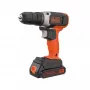 BLACK & DECKER | Bezvadu urbjskrūvgriezis | BCD001C2-QW | 18 V | 2x1,5 Ah | Litija