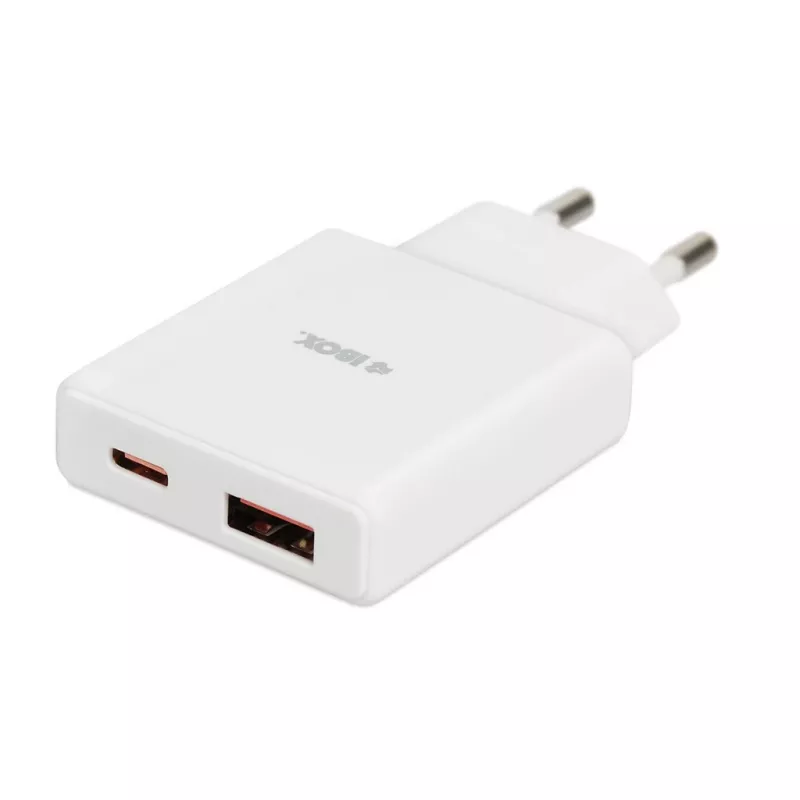iBox ILUC43W mobilās ierīces lādētājs Universāls Balts Maiņstrāvas Iekštelpām