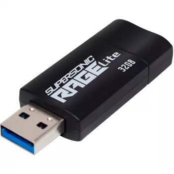 Patriot Memory Supersonic Rage Lite USB zibatmiņa 32 GB USB Type-A 3.2 Gen 1 (3.1 Gen 1) Melna, Zila