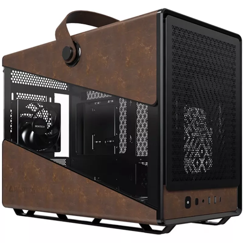 PC korpuss Montech Heritage PRO Midi Tower melns