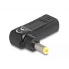 DeLOCK adapteris USB Type-C ligzda uz HP 4.8 x 1.7 mm spraudnis 90° leņķī
