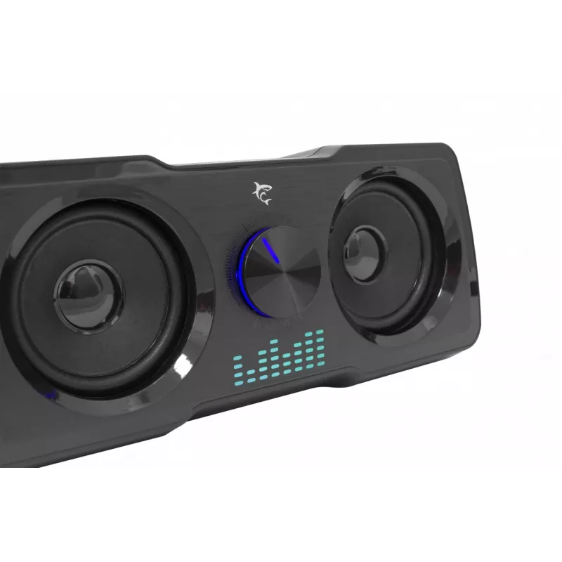 White Shark GSP-968 Mood RGB Gaming 2.2 skaļruņu sistēma melna