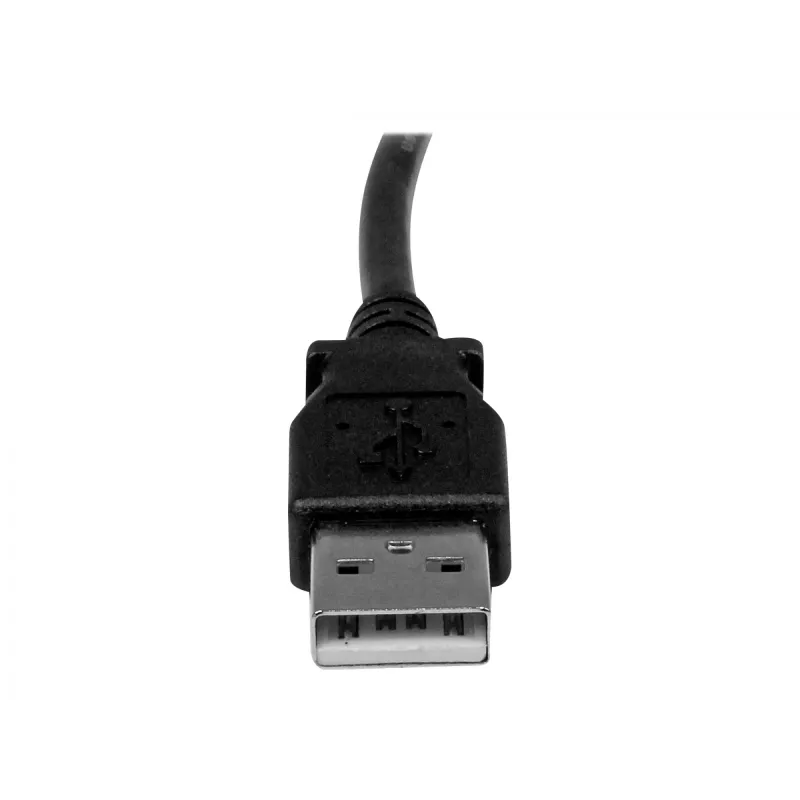 StarTech.com 3m USB 2.0 A uz leņķveida B kabelis - vīr./vīr., 3 m, USB A, USB B, USB 2.0, melns