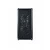Datora midi tornis Cooler Master MasterFrame 500 Mesh — Melns ar caurspīdīgu sānu, atbalsta ATX/EATX, 2x200mm priekšā, 1x120mm aizmugurē