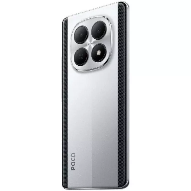 POCO M8 5G 17,2 cm (6.77) Hybrid Dual SIM USB Type-C 8 GB 512 GB 5520 mAh sudraba krāsa