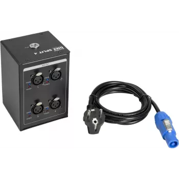 EUROLITE DMX Split 4 Mini 3pol ar 4 izejām