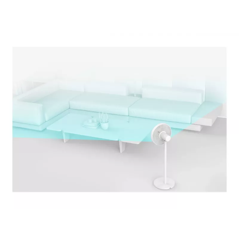 Xiaomi | Mi Smart Standing Fan | 2 | Stāvventilators | Balts | Diametrs cm | Ātrumu skaits | Svārstības | 15 W