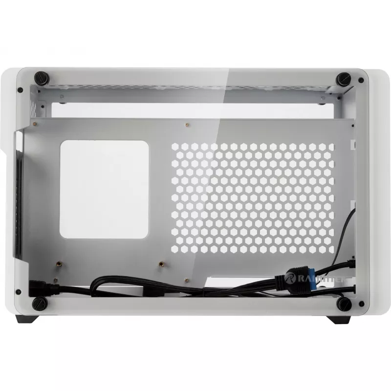 RAIJINTEK Ophion Mini-ITX korpuss, rūdīts stikls - balts - Korpuss - Mini-ITX