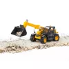 Bruder 02141 Caterpillar Telehandler plastmasas lauksaimniecības celtniecības rotaļlieta