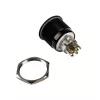 DimasTech PD220 pretvandālu 25 mm spiedpoga Melnsline Dot RGB