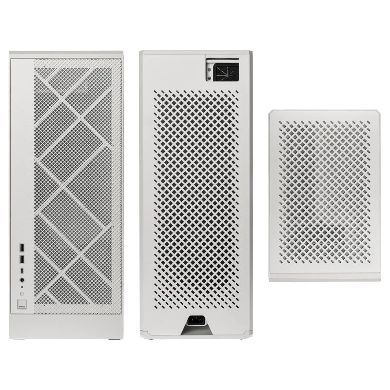 Datora korpuss SilverStone ALTA G1M microATX, balts
