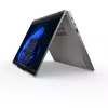 Lenovo ThinkPad L13 2-in-1 Gen 6 (Intel) Intel Core Ultra 5 225U Hibrīds (2-in-1) 33,8 cm (13,3 collu) Skārienekrāns WUXGA 16 GB LPDDR5x-SDRAM 512 GB SSD Wi-Fi 6E (802.11ax) Windows 11 Pro Vācu pelēks