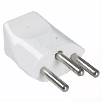 Elektriskā strāvas kontaktdakša Bachmann 910.275 balta