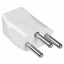 Elektriskā strāvas kontaktdakša Bachmann 910.275 balta