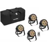 LED PARty Spot EUROLITE 42110204 RGB WW Silent — LED PAR gaisma, RGB + Silti balta