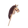 Rotaļu zirgs uz kociņa HOPPIHORSE Hobby Horse A4 bēšs