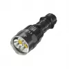Rokas lukturis Nitecore TM9K PRO — 9900 lm, USB uzlādējams, IP68, 133 mm, 227 g, alumīnijs, melns