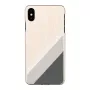 Telefona maciņš man and wood iPhone XS Max — pelēks uzvalks, melns