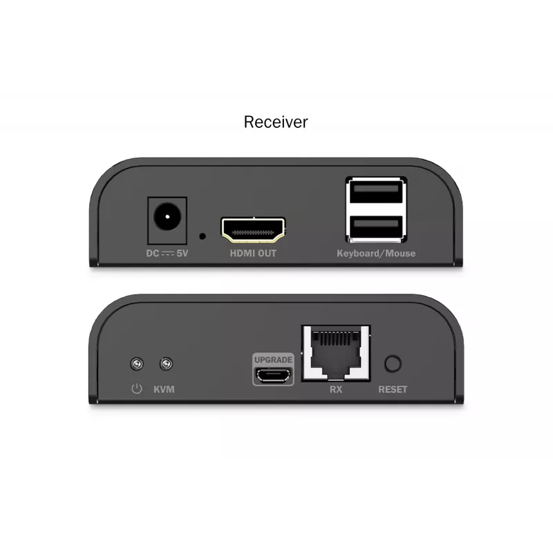 KVM pagarinātāja komplekts DIGITUS DS-55355 HDMI caur IP 4K 60 Hz