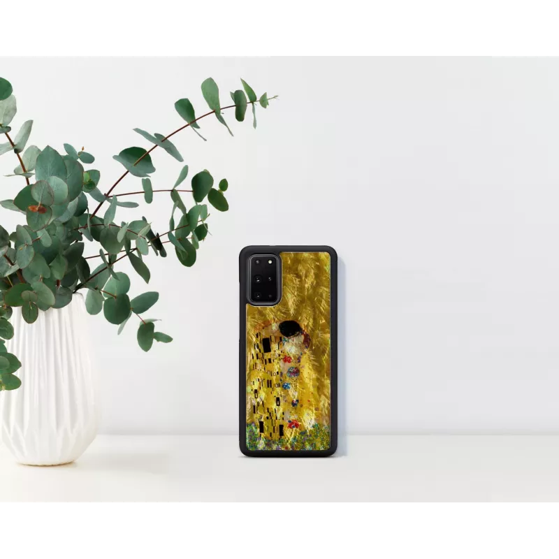 Aizsargmaciņš telefonam iKins Samsung Galaxy S20+ — melns