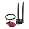 Iekšējā WLAN Bluetooth tīkla karte Cudy WE9300S PCIe, Wi‑Fi 7 (802.11be) Tri‑band 2.4/5/6 GHz, 5765 Mbit/s, Bluetooth 5.4, ārējā 2x2 antena