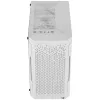 ATX AEROCOOL TRINITY MINI FRGB MICRO MINI TOWER KORPUSS AR STIKLA PANELI (BALTS)