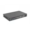 Nepārvaldāms slēdzis LANBERG RSFE-16P-2C-250 — 18 portu Gigabit, 16x PoE+ (30W), 2x SFP, 250W, 1U, metāls, stiprināšana statīvā