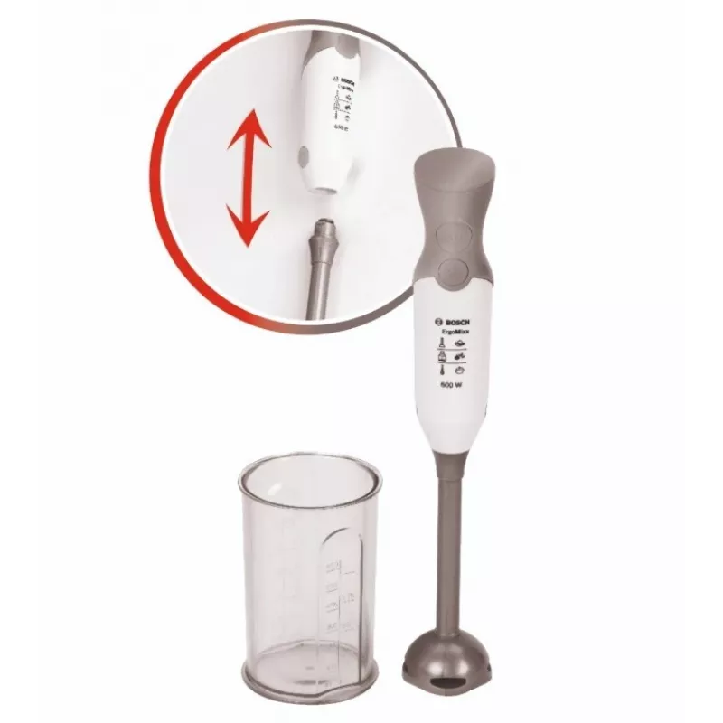 Blender Bosch ar sudraba trauku