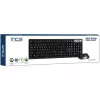 Inca IWS-549U Tastatūra ar peli iekļautu Biroja RF Bezvadu USB QWERTY Turku Melna