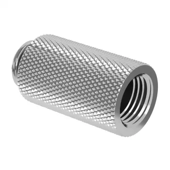 Kompresijas G1/4 collas pagarinājums taisns vīriešu-sieviešu 30 mm, Barrow, sudraba