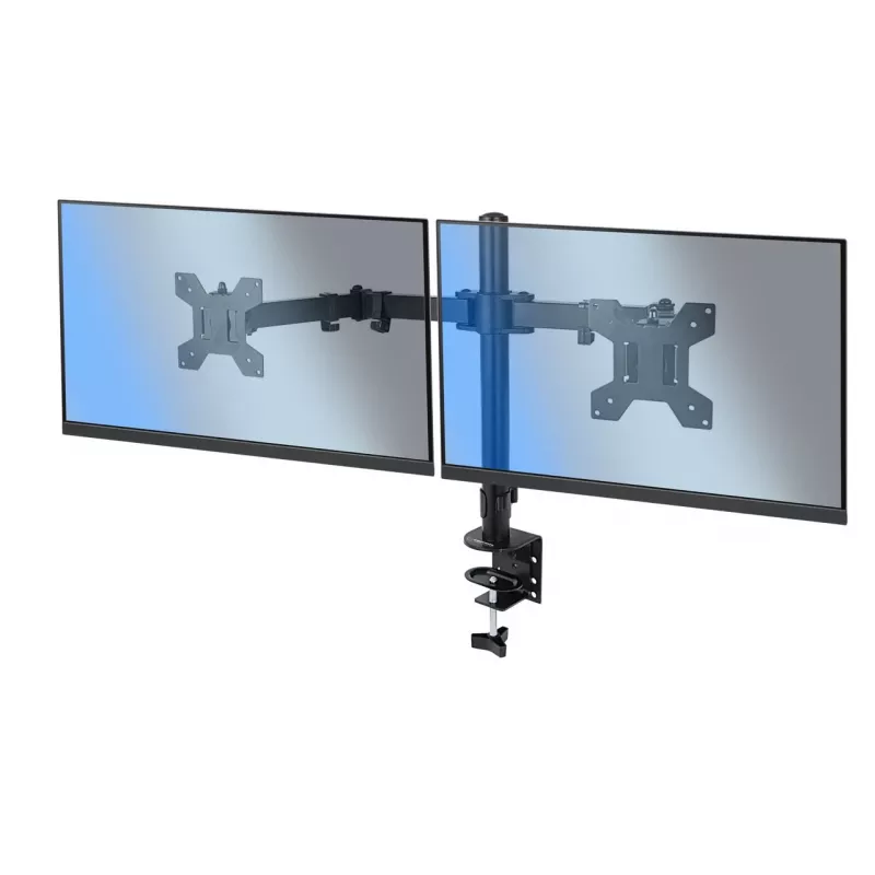 Esperanza ERW018 galda stiprinājums diviem monitoriem 10-27'' līdz 8 kg