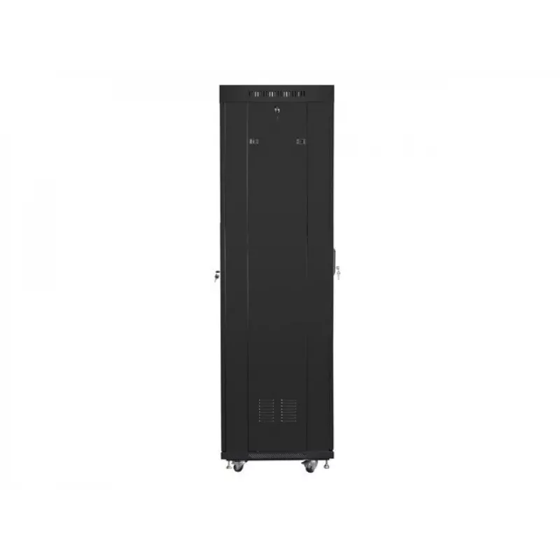 Brīvi stāvošs statīvs LANBERG FF01-6642-23BL 42U 600x600 mm 1200 kg IP20 melns