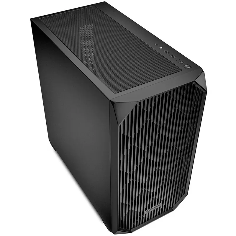 Sharkoon MK3 Black mATX melna