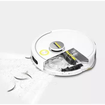 KARCHER RVC 3 Comfort balts grīdas tīrīšanas robots ar bāzes staciju