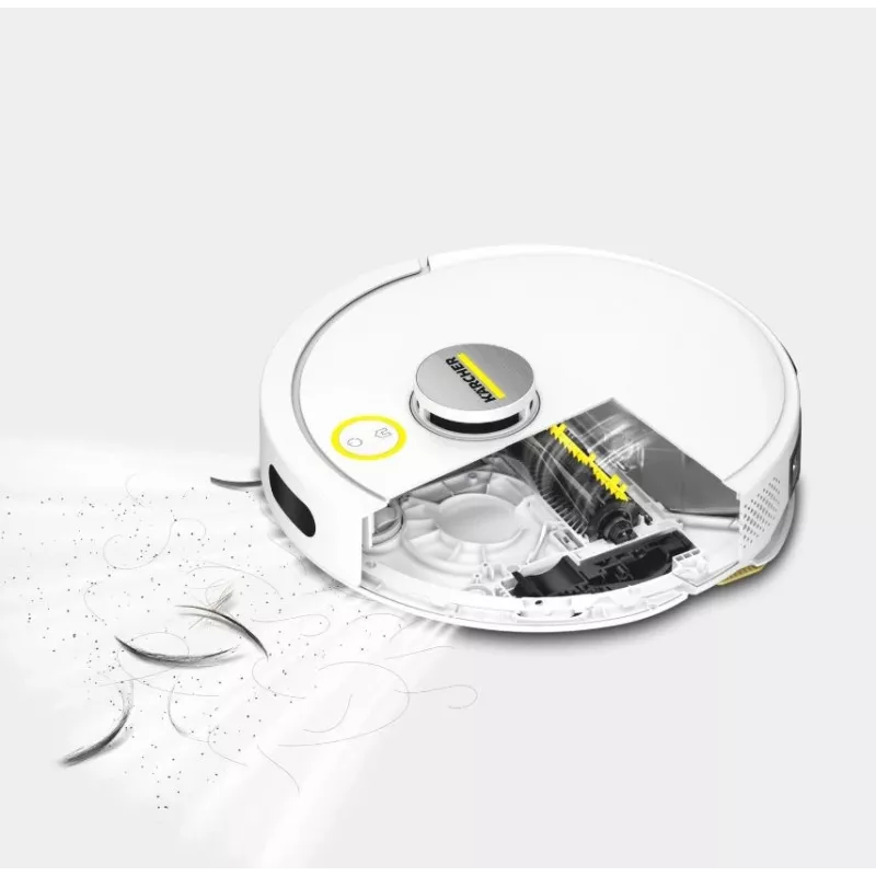 KARCHER RVC 3 Comfort balts grīdas tīrīšanas robots ar bāzes staciju