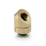 45° leņķa rotējošs savienotājelements BitsPower Artemis – Stardust Gold