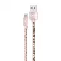 USB–Lightning kabelis Tellur TLL155621 3A 1 m — rozā